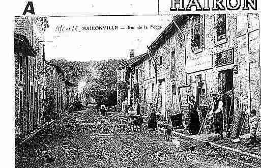 Ville de HAIRONVILLE Carte postale ancienne