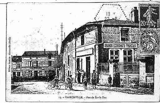 Ville de HAIRONVILLE Carte postale ancienne