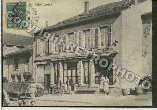 Ville de HARAUCOURT Carte postale ancienne