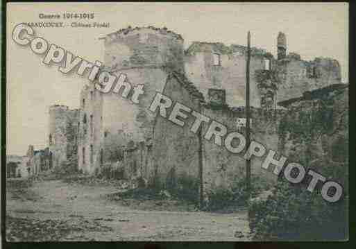 Ville de HARAUCOURT Carte postale ancienne