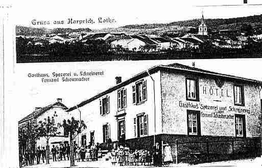 Ville de HARPRICH Carte postale ancienne