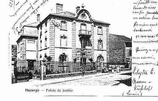 Ville de HAYANGE Carte postale ancienne