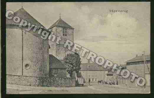 Ville de HEMING Carte postale ancienne