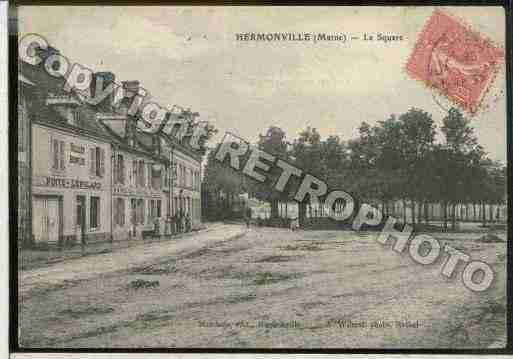 Ville de HERMONVILLE Carte postale ancienne