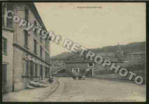 Ville de HERSERANGE Carte postale ancienne