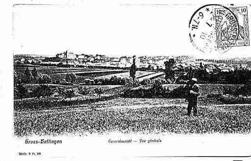 Ville de HETTANGEGRANDE Carte postale ancienne