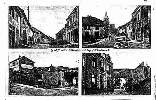 Ville de HOMBOURGHAUT Carte postale ancienne