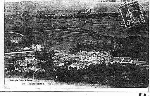 Ville de HOUDEMONT Carte postale ancienne