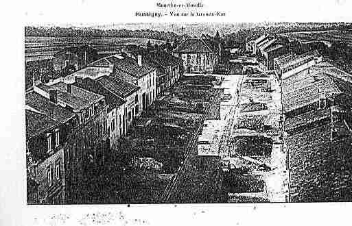 Ville de HUSSIGNYGODBRANGE Carte postale ancienne