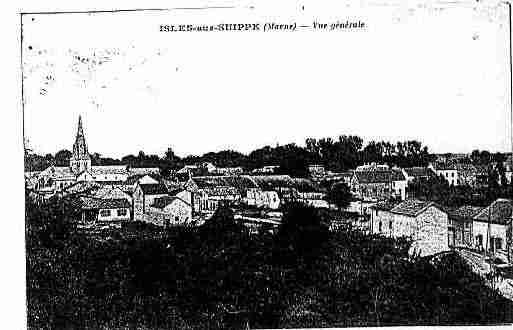 Ville de ISLESSURSUIPPE Carte postale ancienne