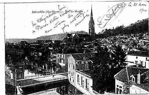 Ville de JOINVILLE Carte postale ancienne