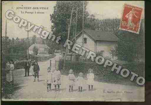 Ville de JONCHERYSURVESLE Carte postale ancienne