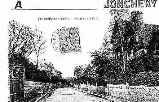 Ville de JONCHERYSURVESLE Carte postale ancienne