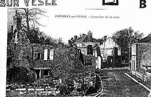 Ville de JONCHERYSURVESLE Carte postale ancienne