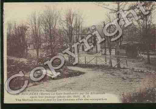 Ville de JONCHERYSURVESLE Carte postale ancienne