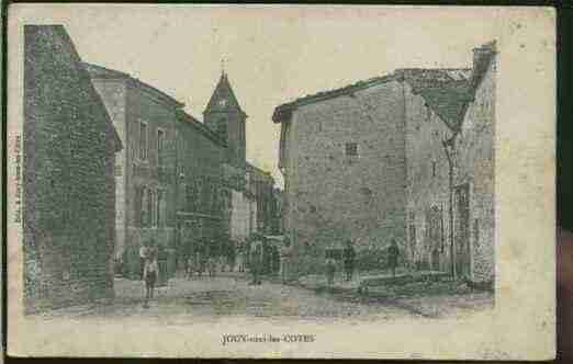 Ville de JOUYSOUSLESCOTES Carte postale ancienne