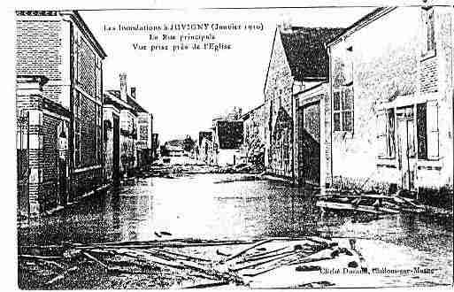 Ville de JUVIGNY Carte postale ancienne