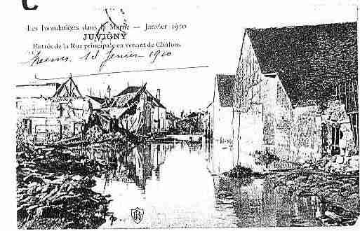 Ville de JUVIGNY Carte postale ancienne