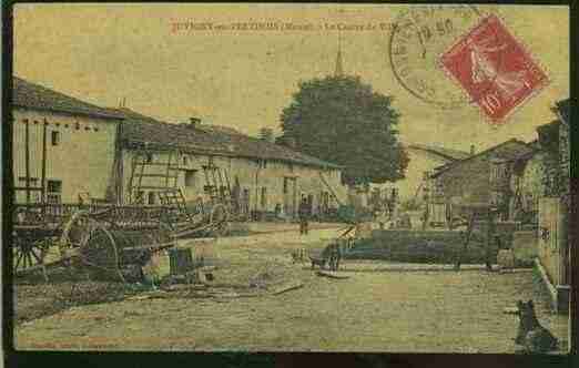 Ville de JUVIGNYENPERTHOIS Carte postale ancienne