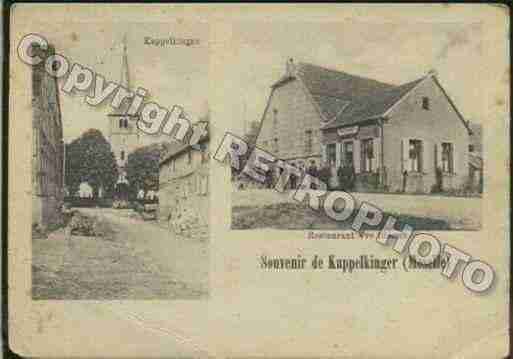 Ville de KAPPELKINGER Carte postale ancienne