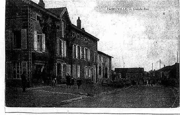 Ville de LABEUVILLE Carte postale ancienne