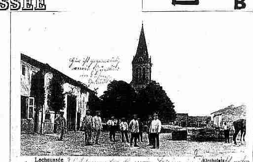 Ville de LACHAUSSEE Carte postale ancienne