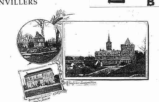 Ville de LANDONVILLERS Carte postale ancienne