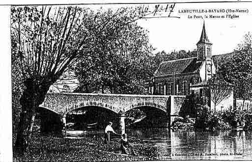 Ville de LANEUVILLEABAYARD Carte postale ancienne