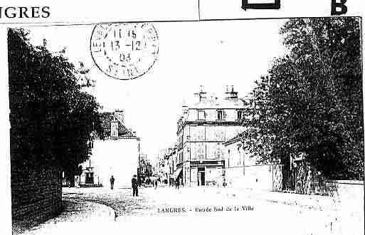 Ville de LANGRES Carte postale ancienne