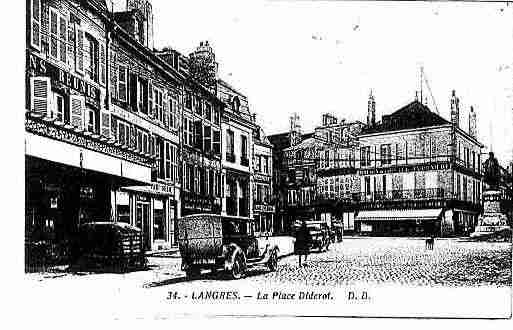 Ville de LANGRES Carte postale ancienne