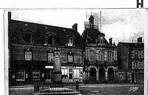 Ville de LASSAYLESCHATEAUX Carte postale ancienne