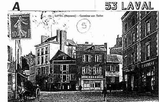 Ville de LAVAL Carte postale ancienne