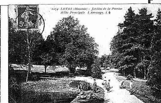 Ville de LAVAL Carte postale ancienne