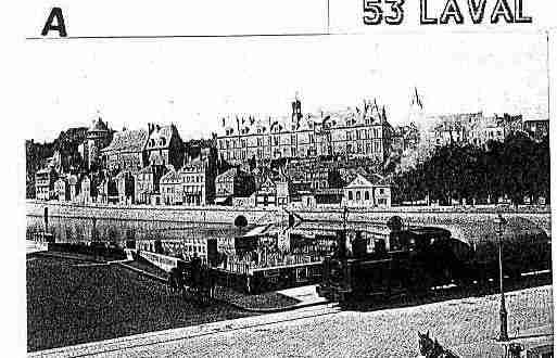 Ville de LAVAL Carte postale ancienne