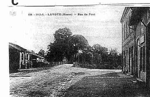 Ville de LAVOYE Carte postale ancienne