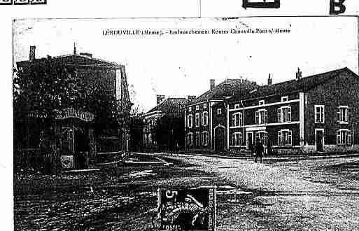 Ville de LEROUVILLE Carte postale ancienne