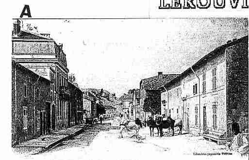 Ville de LEROUVILLE Carte postale ancienne