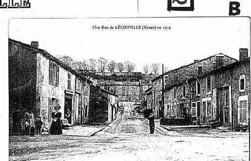 Ville de LEROUVILLE Carte postale ancienne