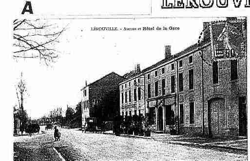 Ville de LEROUVILLE Carte postale ancienne