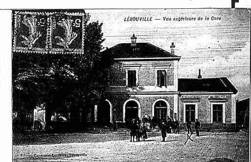 Ville de LEROUVILLE Carte postale ancienne