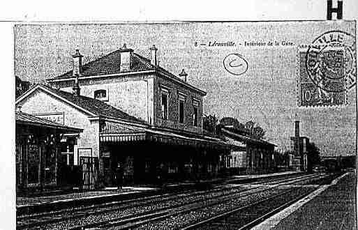 Ville de LEROUVILLE Carte postale ancienne