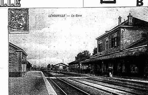 Ville de LEROUVILLE Carte postale ancienne