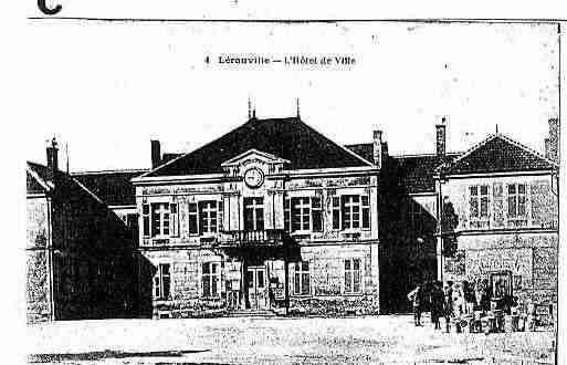 Ville de LEROUVILLE Carte postale ancienne