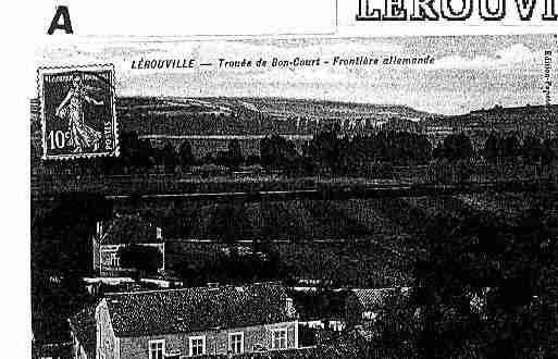 Ville de LEROUVILLE Carte postale ancienne