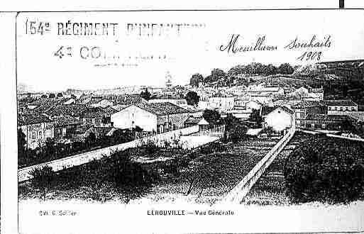 Ville de LEROUVILLE Carte postale ancienne