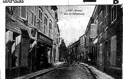 Ville de LIGNYENBARROIS Carte postale ancienne