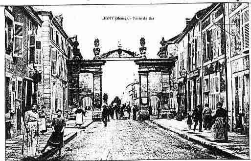 Ville de LIGNYENBARROIS Carte postale ancienne