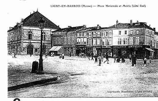 Ville de LIGNYENBARROIS Carte postale ancienne