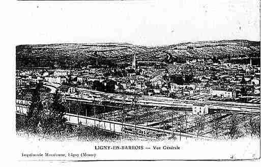 Ville de LIGNYENBARROIS Carte postale ancienne