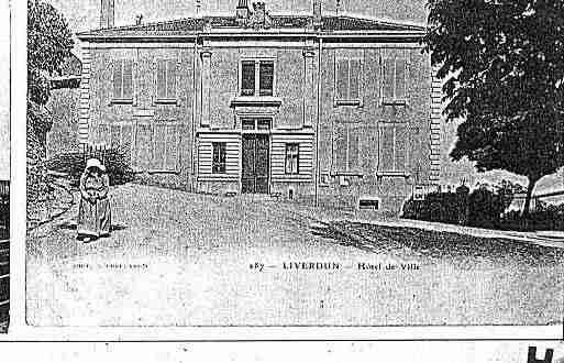 Ville de LIVERDUN Carte postale ancienne